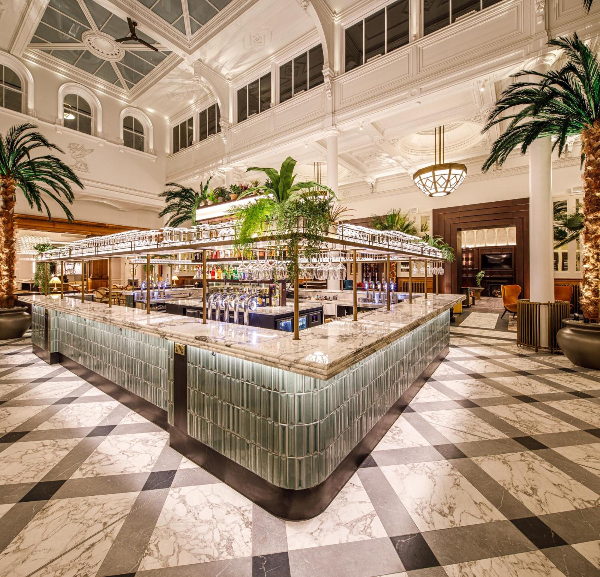 The Municipal Hotel Liverpool - Mgallery Exteriér fotografie The bar at the hotel